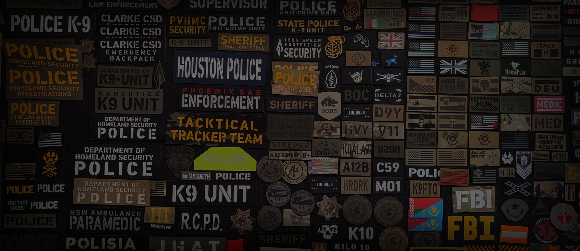 Custom tactical ID patches