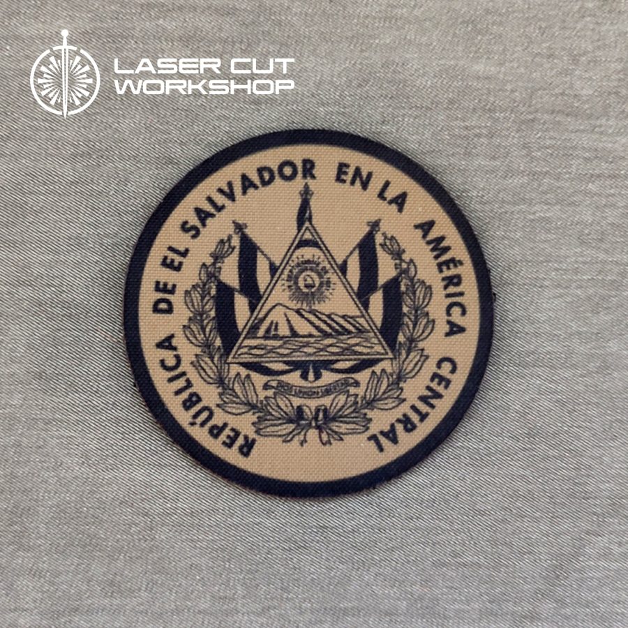 Custom Law Enforcement Agency Badge Patch on uniform. City Police, County Sheriffs, SWAT Teams, Highway Patrol Officers, ATF Officials, FBI, Forest Ranger