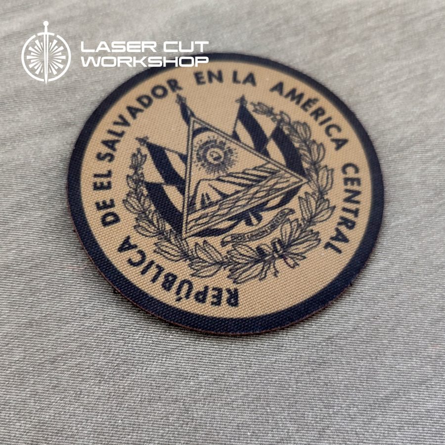 Custom Law Enforcement Agency Badge Patch on uniform. City Police, County Sheriffs, SWAT Teams, Highway Patrol Officers, ATF Officials, FBI, Forest Ranger