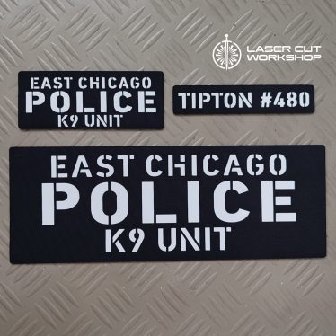 Custom K9 ID SHERIFF K-9, K9 UNIT, POLICE K9 Patches made to order, different sizes and colors with velcro hooks on the back