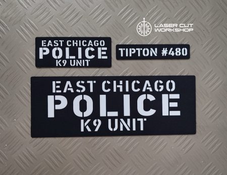 Custom K9 ID SHERIFF K-9, K9 UNIT, POLICE K9 Patches made to order, different sizes and colors with velcro hooks on the back