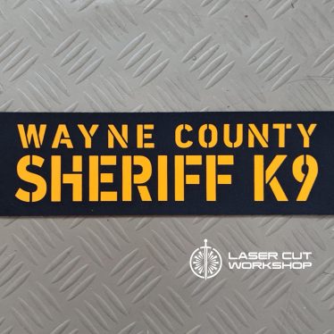 Custom K9 ID SHERIFF K-9, K9 UNIT, POLICE K9 Patches made to order, different sizes and colors with velcro hooks on the back