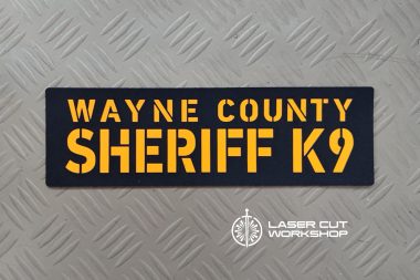 Custom K9 ID SHERIFF K-9, K9 UNIT, POLICE K9 Patches made to order, different sizes and colors with velcro hooks on the back