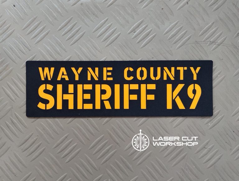 Custom K9 ID SHERIFF K-9, K9 UNIT, POLICE K9 Patches made to order, different sizes and colors with velcro hooks on the back