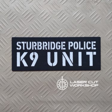 Custom K9 ID SHERIFF K-9, K9 UNIT, POLICE K9 Patches made to order, different sizes and colors with velcro hooks on the back