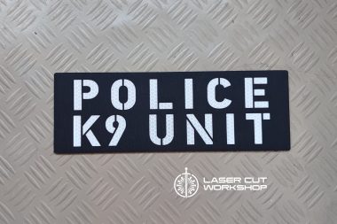 Custom K9 ID SHERIFF K-9, K9 UNIT, POLICE K9 Patches made to order, different sizes and colors with velcro hooks on the back