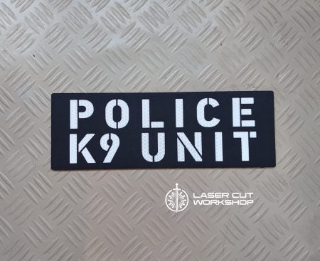 Custom K9 ID SHERIFF K-9, K9 UNIT, POLICE K9 Patches made to order, different sizes and colors with velcro hooks on the back