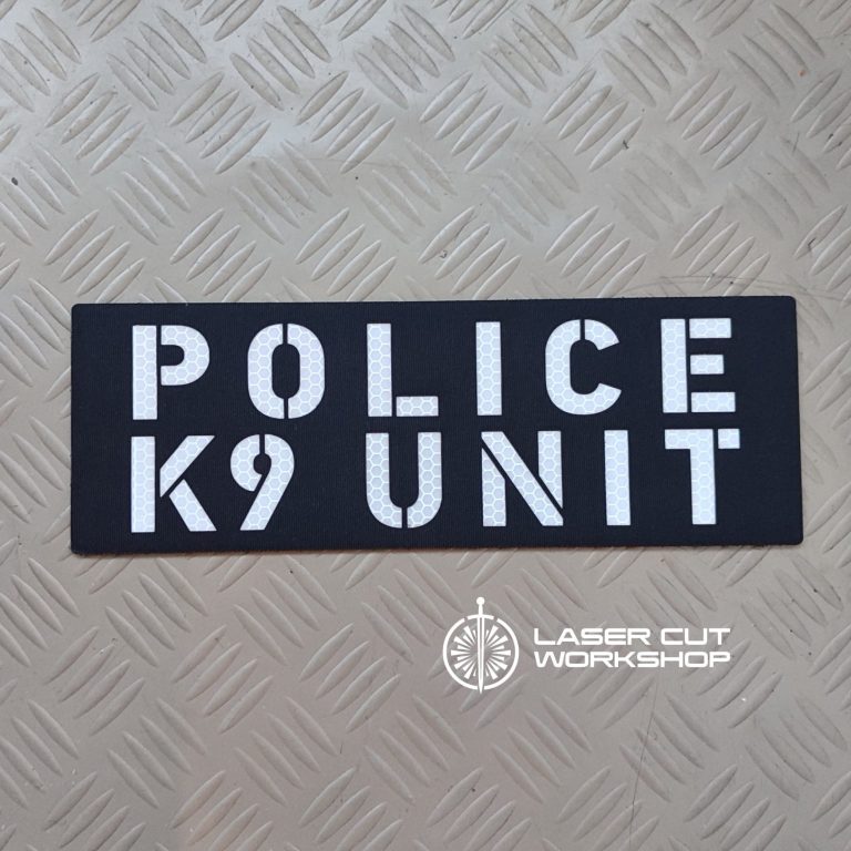 Custom K9 ID SHERIFF K-9, K9 UNIT, POLICE K9 Patches made to order, different sizes and colors with velcro hooks on the back