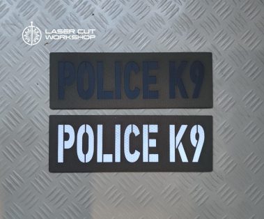 Custom K9 ID SHERIFF K-9, K9 UNIT, POLICE K9 Patches made to order, different sizes and colors with velcro hooks on the back