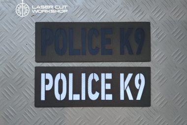 Custom K9 ID SHERIFF K-9, K9 UNIT, POLICE K9 Patches made to order, different sizes and colors with velcro hooks on the back