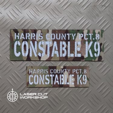 Custom K9 ID SHERIFF K-9, K9 UNIT, POLICE K9 Patches made to order, different sizes and colors with velcro hooks on the back