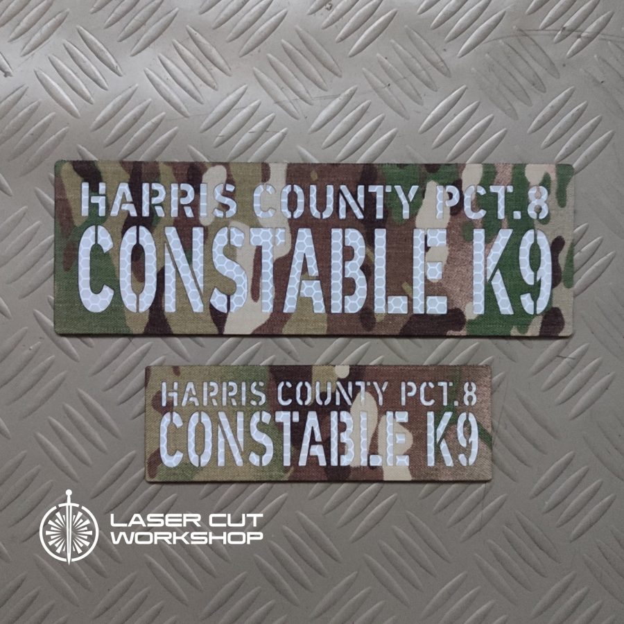 Custom K9 ID SHERIFF K-9, K9 UNIT, POLICE K9 Patches made to order, different sizes and colors with velcro hooks on the back