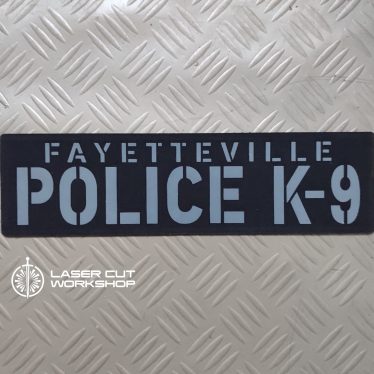 Custom K9 ID SHERIFF K-9, K9 UNIT, POLICE K9 Patches made to order, different sizes and colors with velcro hooks on the back