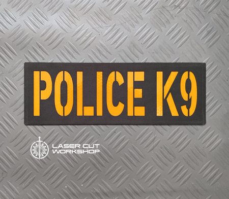 Custom K9 ID SHERIFF K-9, K9 UNIT, POLICE K9 Patches made to order, different sizes and colors with velcro hooks on the back