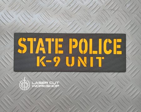 Custom K9 ID SHERIFF K-9, K9 UNIT, POLICE K9 Patches made to order, different sizes and colors with velcro hooks on the back