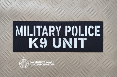 Custom K9 ID SHERIFF K-9, K9 UNIT, POLICE K9 Patches made to order, different sizes and colors with velcro hooks on the back