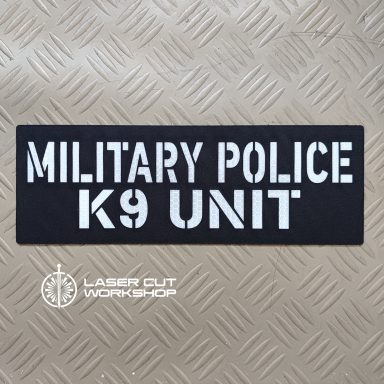 Custom K9 ID SHERIFF K-9, K9 UNIT, POLICE K9 Patches made to order, different sizes and colors with velcro hooks on the back