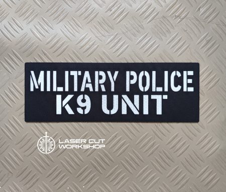 Custom K9 ID SHERIFF K-9, K9 UNIT, POLICE K9 Patches made to order, different sizes and colors with velcro hooks on the back