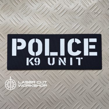 Custom K9 ID SHERIFF K-9, K9 UNIT, POLICE K9 Patches made to order, different sizes and colors with velcro hooks on the back