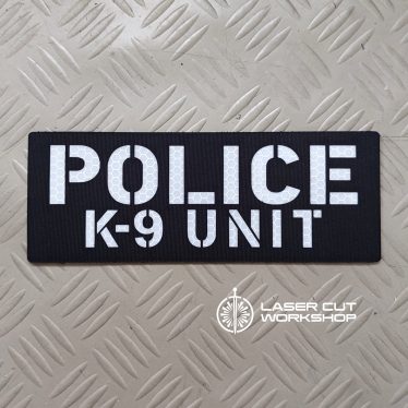 Custom K9 ID SHERIFF K-9, K9 UNIT, POLICE K9 Patches made to order, different sizes and colors with velcro hooks on the back