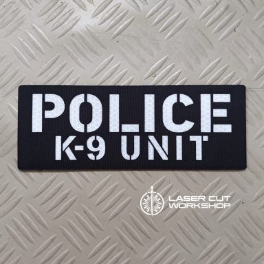 Custom K9 ID SHERIFF K-9, K9 UNIT, POLICE K9 Patches made to order, different sizes and colors with velcro hooks on the back