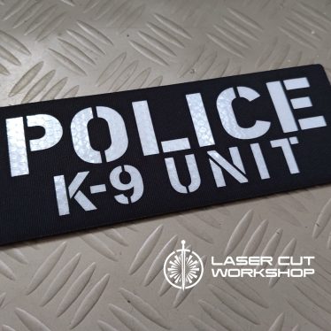 Custom K9 ID SHERIFF K-9, K9 UNIT, POLICE K9 Patches made to order, different sizes and colors with velcro hooks on the back
