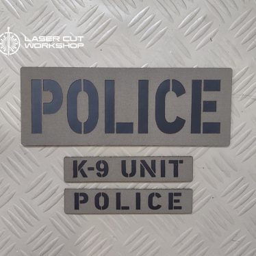 Custom K9 ID SHERIFF K-9, K9 UNIT, POLICE K9 Patches made to order, different sizes and colors with velcro hooks on the back
