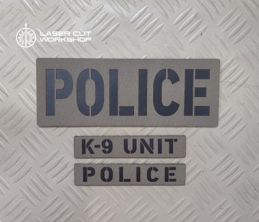 Custom K9 ID SHERIFF K-9, K9 UNIT, POLICE K9 Patches made to order, different sizes and colors with velcro hooks on the back