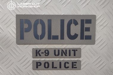 Custom K9 ID SHERIFF K-9, K9 UNIT, POLICE K9 Patches made to order, different sizes and colors with velcro hooks on the back