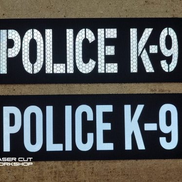Custom K9 ID SHERIFF K-9, K9 UNIT, POLICE K9 Patches made to order, different sizes and colors with velcro hooks on the back