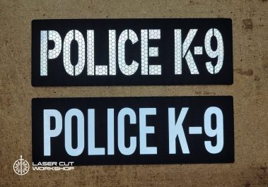 Custom K9 ID SHERIFF K-9, K9 UNIT, POLICE K9 Patches made to order, different sizes and colors with velcro hooks on the back