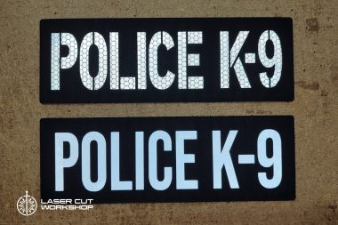 Custom K9 ID SHERIFF K-9, K9 UNIT, POLICE K9 Patches made to order, different sizes and colors with velcro hooks on the back