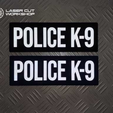 Custom K9 ID SHERIFF K-9, K9 UNIT, POLICE K9 Patches made to order, different sizes and colors with velcro hooks on the back