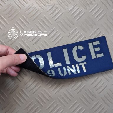 Custom K9 ID SHERIFF K-9, K9 UNIT, POLICE K9 Patches made to order, different sizes and colors with velcro hooks on the back