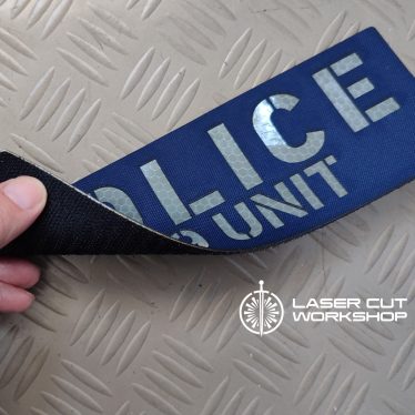 Custom K9 ID SHERIFF K-9, K9 UNIT, POLICE K9 Patches made to order, different sizes and colors with velcro hooks on the back