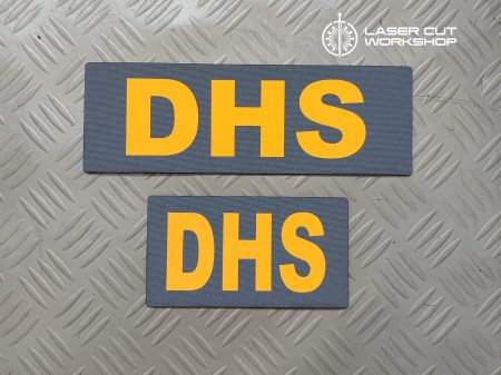 Custom POLICE, SHERIFF, ID Patches made to order, different sizes and colors with velcro hooks on the back