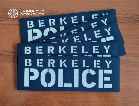 Custom POLICE, SHERIFF, ID Patches made to order, different sizes and colors with velcro hooks on the back