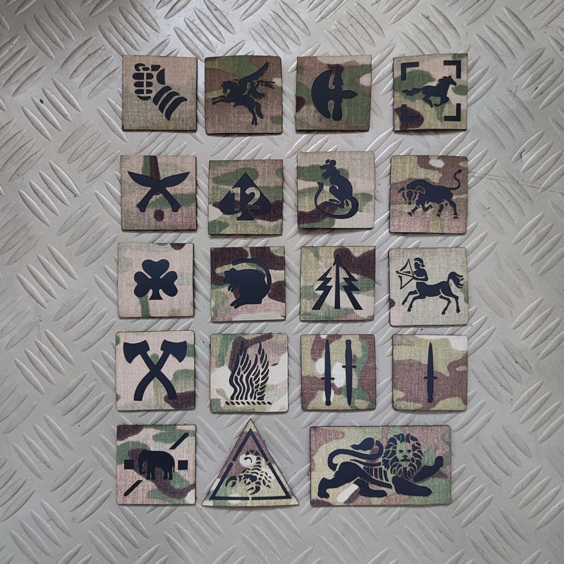 2" TRF UK ARMY Tactical Laser Cut Patch